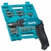 Parafusadeira Bateria 3,6v C/Maleta e 81 Acessorios DF001DW Makita