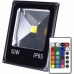 Refletor De Led 50W Colorido Com Controle