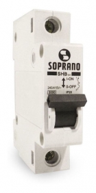 Disjuntor Soprano Din Unipolar Curva C 20a