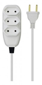 Extensao Ilumi Compacta Bip Br D 10m Par 17931 Blister