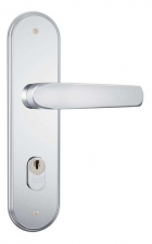 Fechadura Stam Espelho Largo Inox 55mm 1601/09