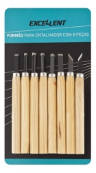Formao Entalhar Eda Jg 08pcs Blister 6xq