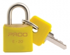 Cadeado Pado 20mm Amarelo