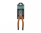 Alicate Univ Import 08" Cb Laranja/Preto Blister