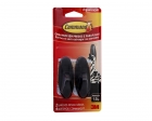 Gancho Command Design 3M Med C/Ades Preto (2Pcs) Blister