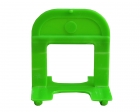 Espacador Nivelamento 1,0Mm Top Verde Nivela Certo 50Pcs