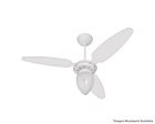 Ventilador Teto Wind 3 Pas Branco 127V Globo