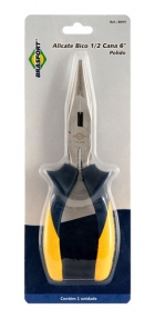 Alicate Bico 1/2 Cana Brasfort 6 Pvc Polido 8004 Blister