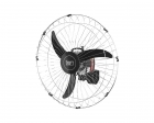 Ventilador de Parede Oscilante Bivolt 50cm C1 At Preto 140w - Tron
