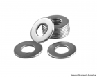 Arruela Lisa Zincada D 1/4" (+-500Pcs)