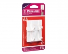 Gancho Plast C/Adesivo Primafer Quadrado 0,3Kg Blister 2508