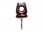 Isolador Porcelana T/Pimentao Foxlux 54X72Mm 40.31