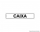 Placa Sinal.Pvc 05X25Cm Caixa Ref2255