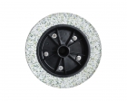 Rodado Macico Borracha Exp 3,25X8Mm Aro 19Mm
