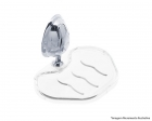 Saboneteira Abs Bonno Crom Cristal