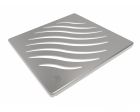 Grelha Tigre Quadrada Inox 100Mm