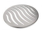Grelha Tigre Redonda Inox 100Mm