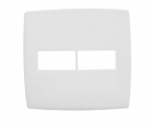 Pial Plus Modulo Placa 1+1 Posto Horiz 4X4 618511