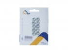 Porca Torneada B 1/4" P/Chave 7/16" 10Pcs Encart