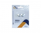 Porca Borboleta Zinc Encart B 3/16" 4Pcs