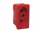 Pial Plus Modulo Tomada 2P+T Vermelha 20A 615079