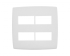 Pial Plus Modulo Placa 2+2 Posto Sep 4X4 Pp Br 618514