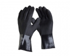 Luva Petronit Pvc Forrada Preta 27Cm B "G"