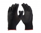 Luva Flextactil Tricotada Nylon Preta A "M"