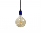 Pendente Decorativo Alum/Pvc Fio 1,0Mt Azul Blister