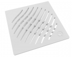 Grelha Tigre Ecologica Quad Branca 10Cm c/12pcs