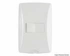 Interruptor Petra Par Horiz C/Pl 81002H c/10pcs