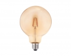 Lampada Filamento Led Globo Ambar G125 4W E27 Biv
