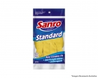Luva Latex Sanro Standard Amarela B M Blister c/10pcs