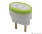 Plug Macho Adapt 2P R/1549 c/12pcs