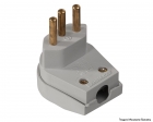 Plug Macho Forte 2P+T 20A/250V Cz 39064 Pfpb20-3 c/10pcs