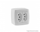 Sistema X Ilumi D.Face Br 2 Tom Sob 20A 250V 84121