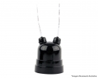 Soquete Pendente C/Rabicho Termoplast Preto 43.0It c/10pcs