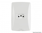 Tomada Petra 2P+T Horiz C/Pl 10A 250V 39032