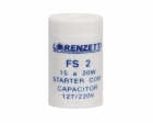 Starter Plast L&C C/Condens Fs2 15/20W* c/25pcs