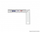 Esquadro Zamak Ramada 10" 1210