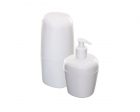 Kit Com Porta Sabonete Liq E Porta Escovas*