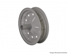 Roda Carrinho Carga C/Rolamento De Rolete 8"