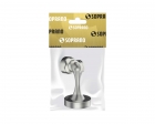 Trava Porta/Piso Magnetico Inox Escovado Blister