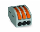 Conector Emenda Wago 3P 32A 222-413 c/50pcs