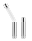 Frasco Airless Premium para Cosméticos 15ml Prata