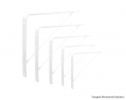 Suporte P/Prateleira Japones Reforcada Br 15Cm. c/12pcs