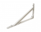 Suporte Prateleira Plastico Leve (30Cm) Branco Thompson. c/12pcs