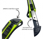 Estilete Emborrachado 5 Lam. Automatico Prescott Phcs805